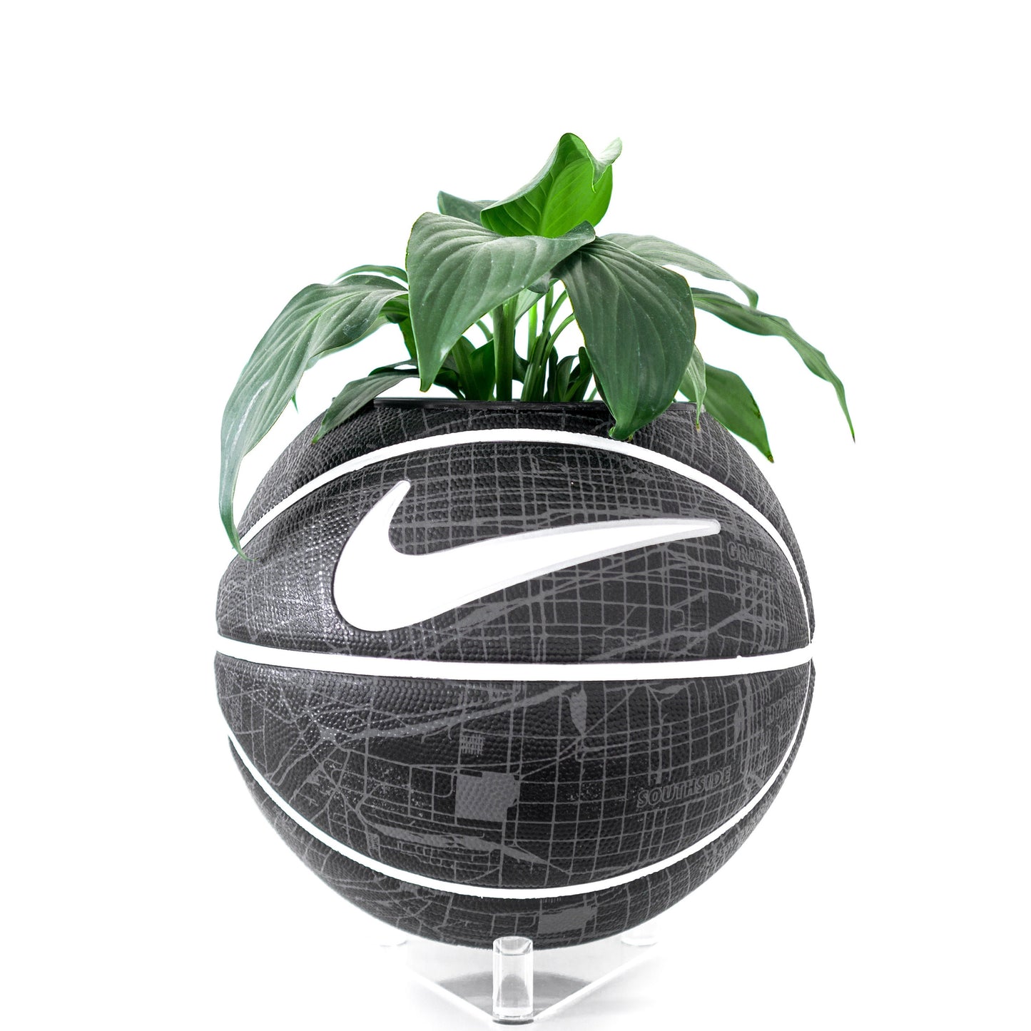 plntrs - Nike Miami City Dominate Basketball Planter with stand (full size)
