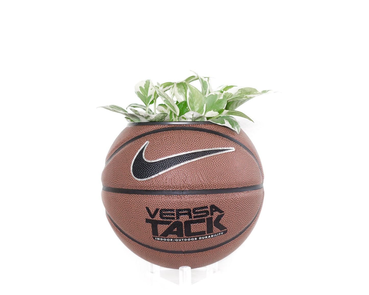 plntrs - Nike Swoosh Basketball Planter - new ball with stand (full size)