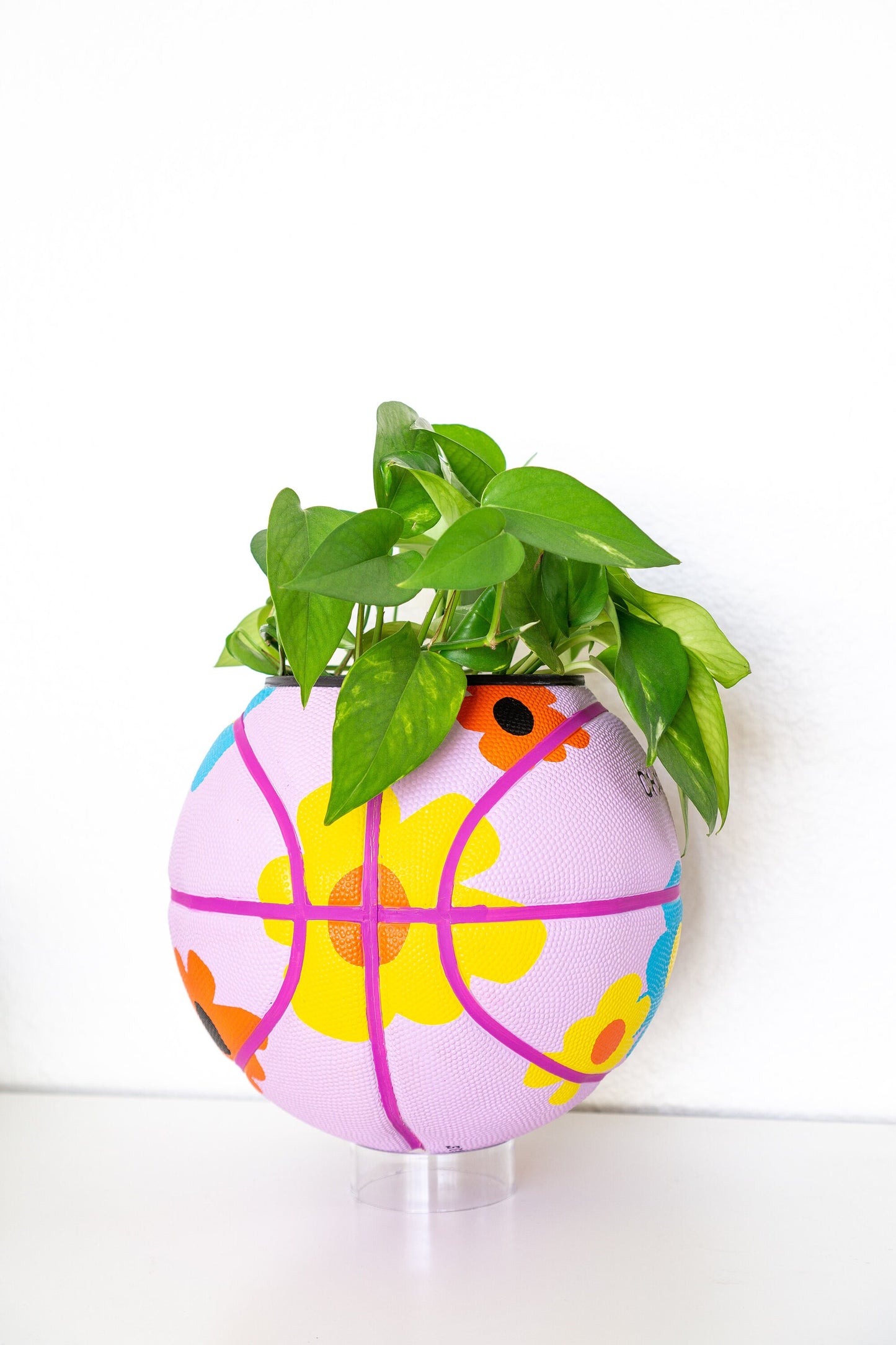 plntrs - Chance Bloom Limited Edition Basketball Planter with stand (full size)