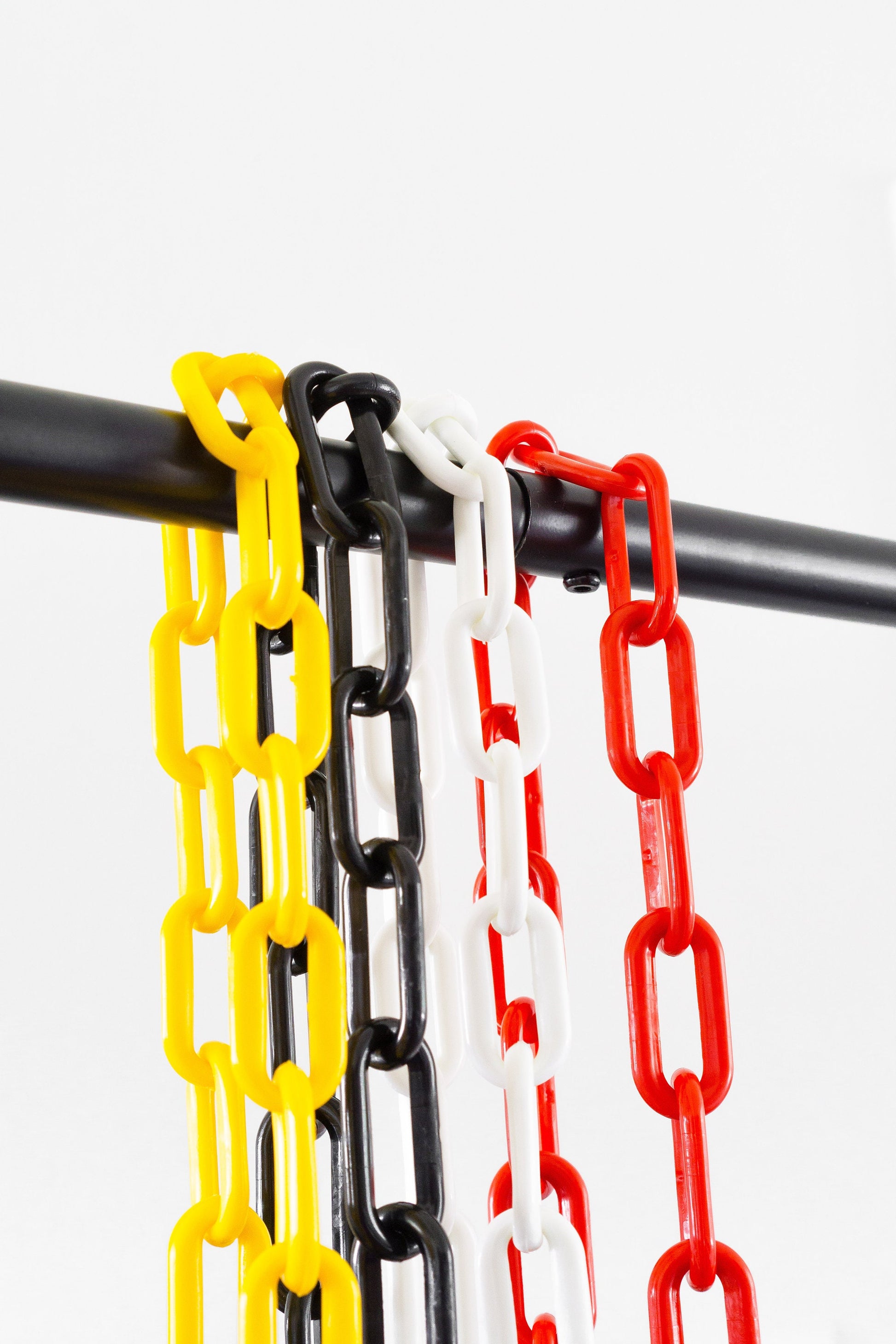 plntrs - Nike RYGB colorful Swoosh Mini Basketball Hanging Planter - new ball with chain