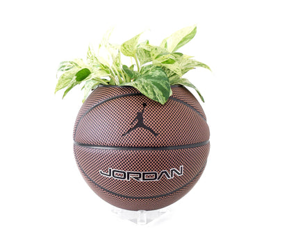 plntrs - Jordan Legacy Basketball Planter FULL SIZE - new ball with stand