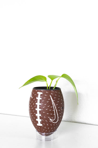plntrs - Nike Swoosh Mini Football planter - with stand