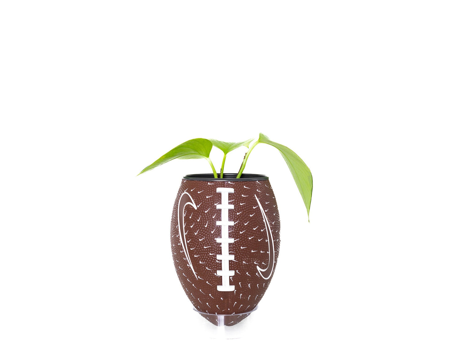 plntrs - Nike Swoosh Mini Football planter - with stand