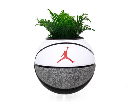 plntrs - Jordan 3 reimagined Basketball Planter FULL SIZE - new ball with stand