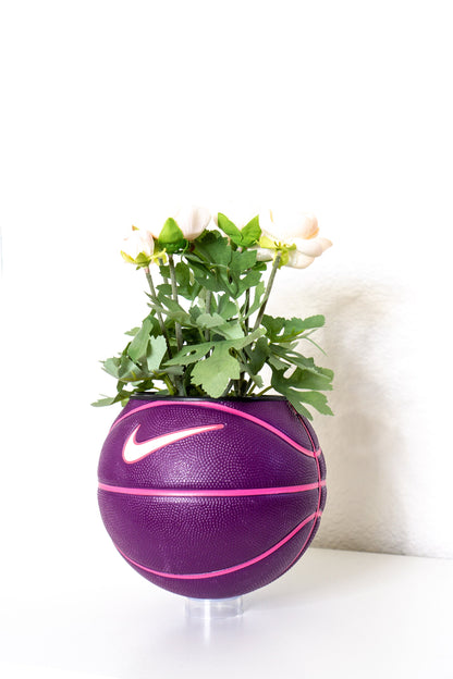 plntrs - Nike Swoosh Viotech Skills Mini Basketball Planter - new ball with stand